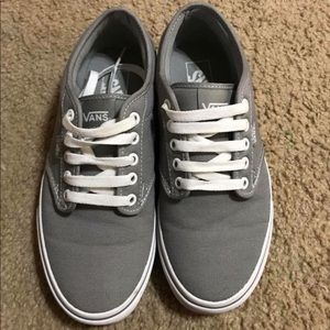 Light grey authentic vans